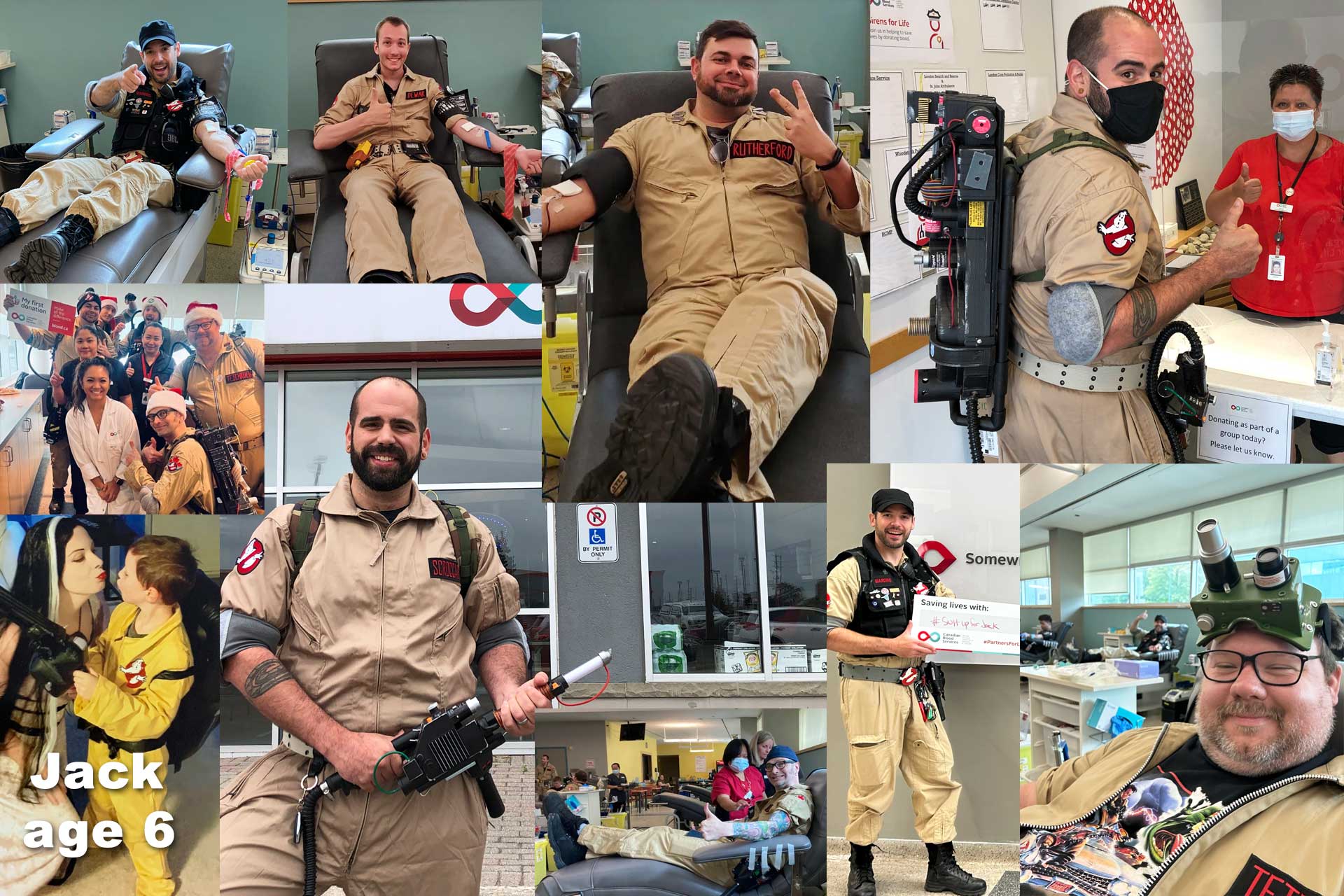 ghostbuster cosplayers